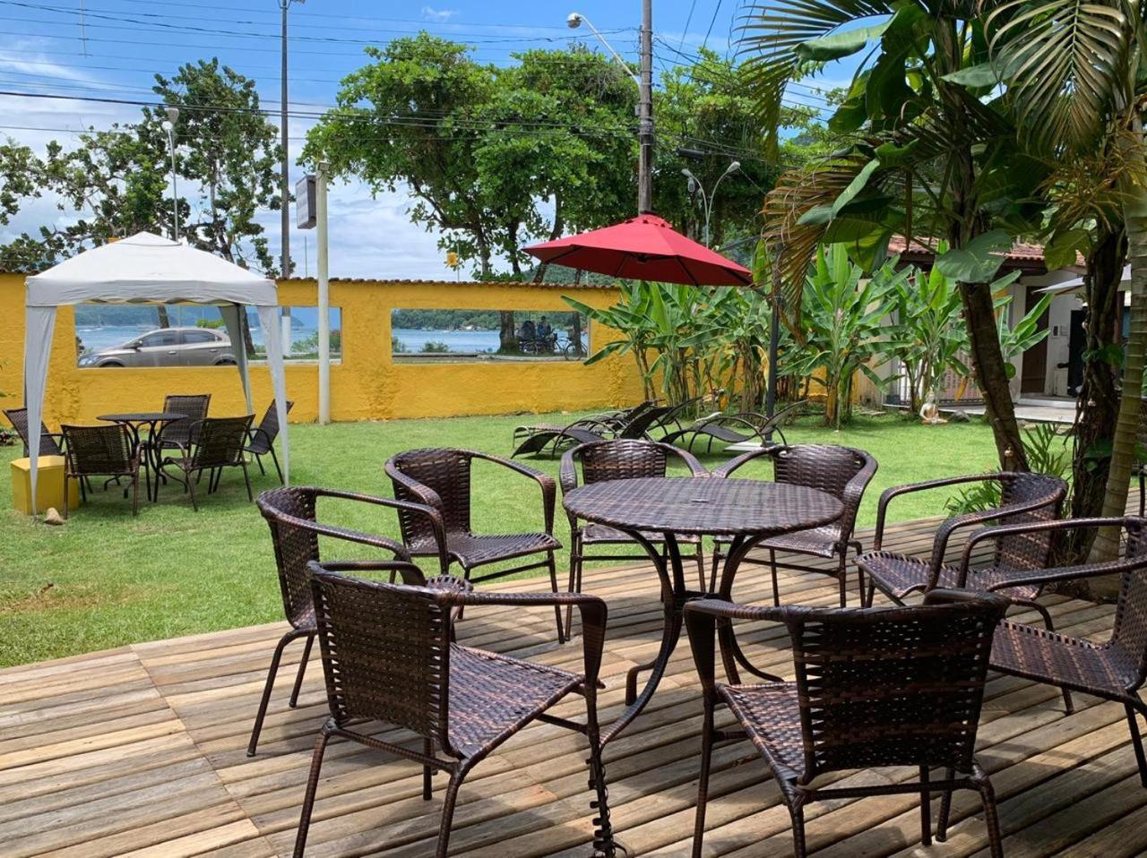 Beira Mar Hotel Ubatuba Exterior photo